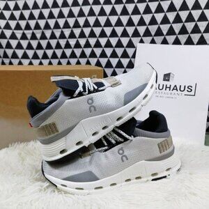 On Running Black and White Sneakers